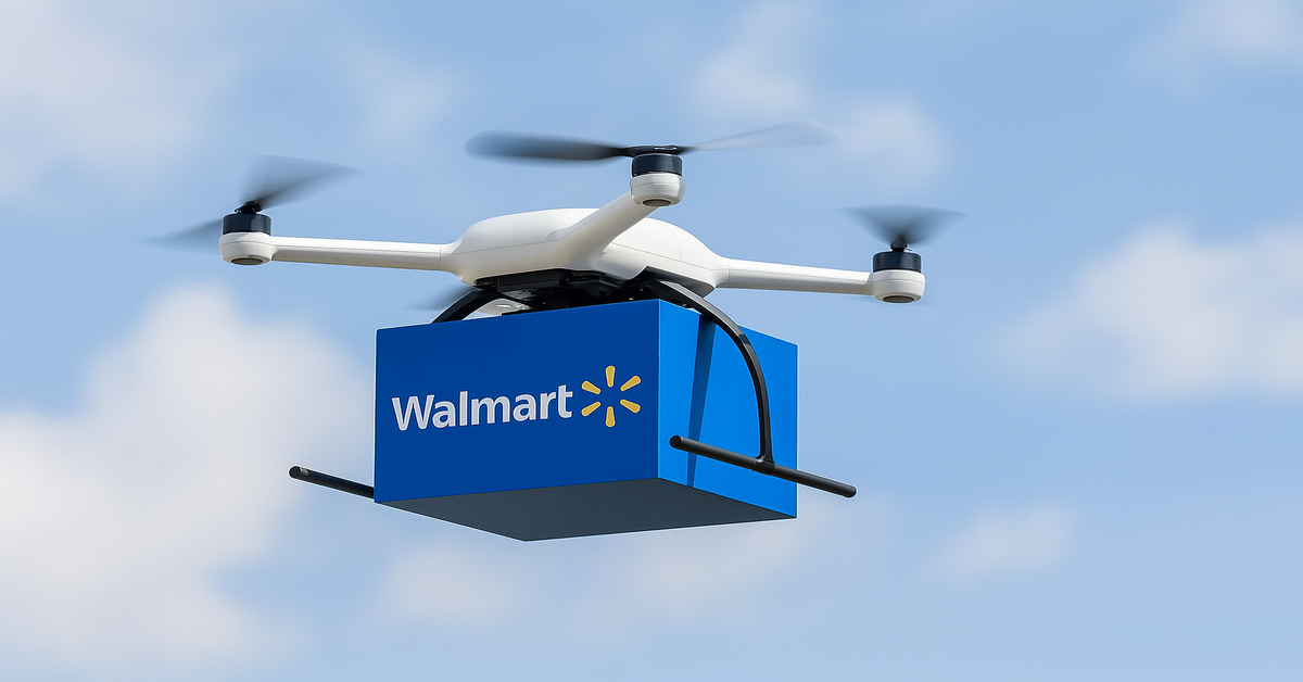 walmart drone expansion